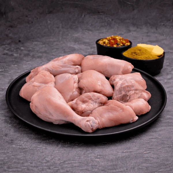 Chicken Curry Cut Without Skin Small (500g)